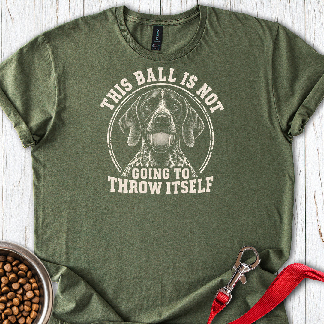 German Shorthaired Pointer Ball — Military Green