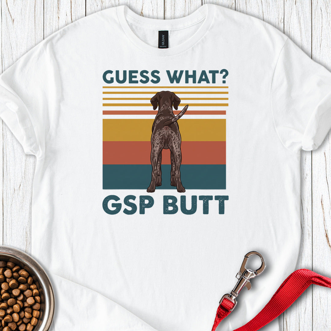 German Shorthaired Pointer Butt White