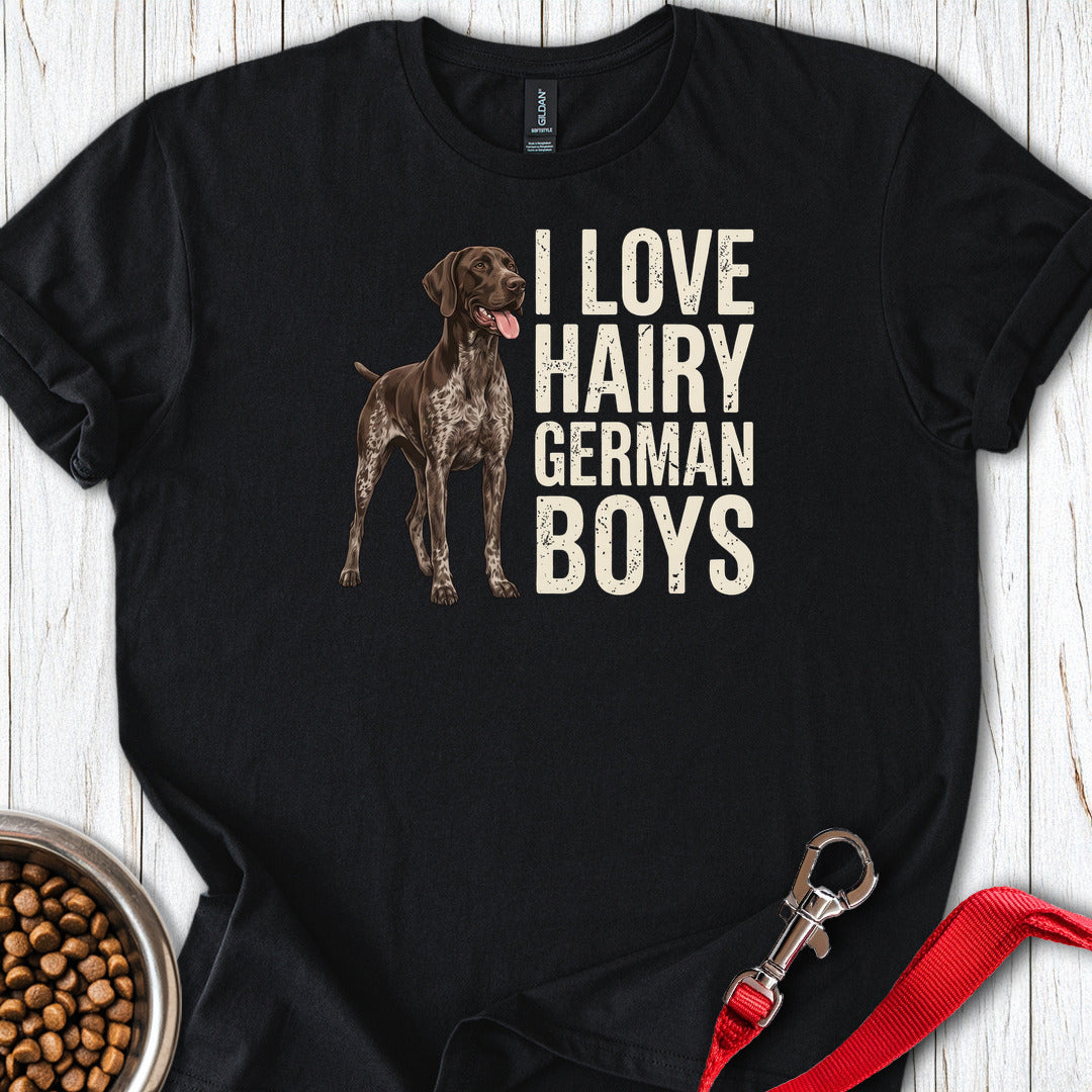 German Shorthaired Pointer Hairy Boys Black
