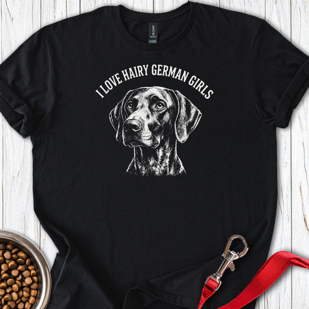 German Shorthaired Pointer Hairy Girls Black