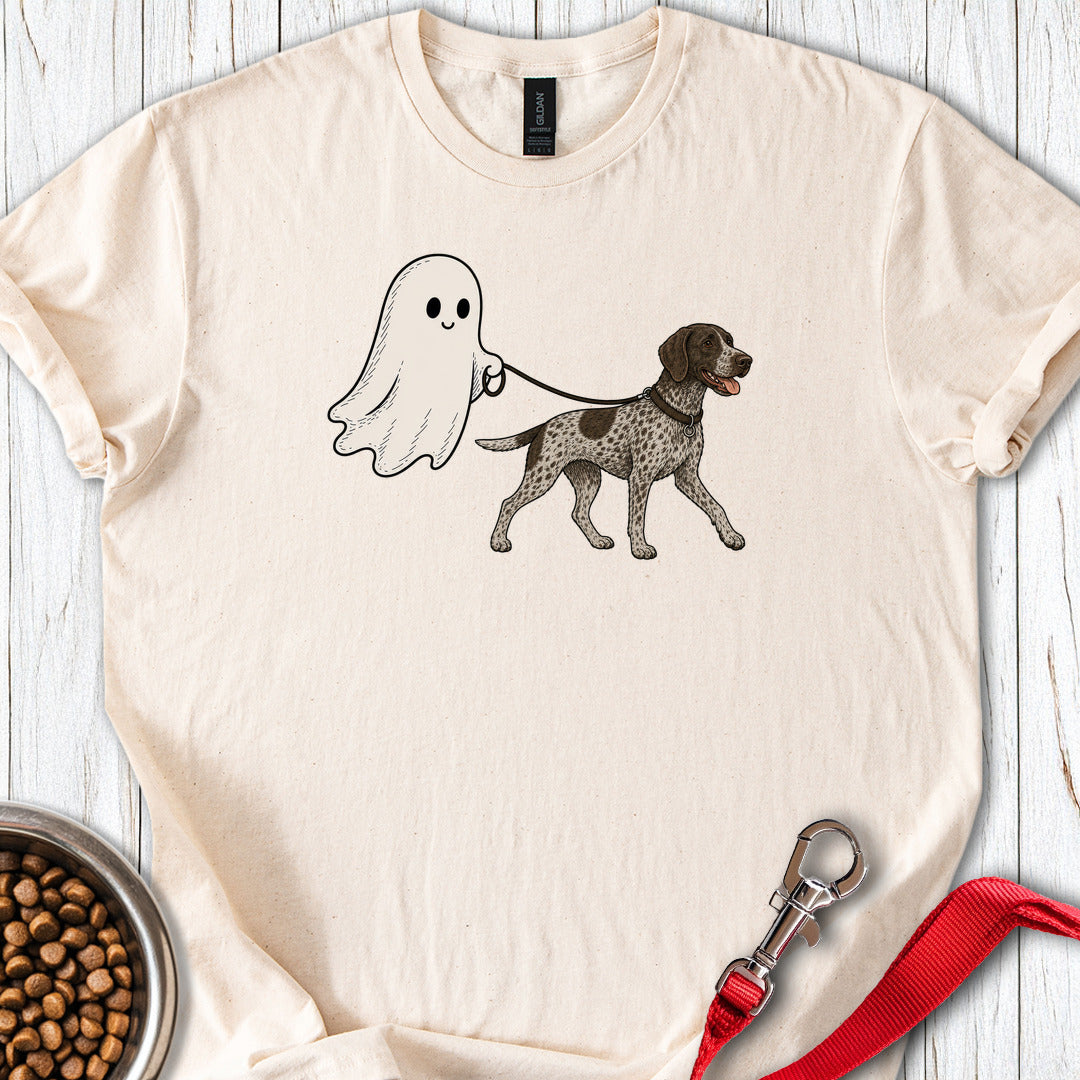 German Shorthaired Pointer Halloween Ghost Natural
