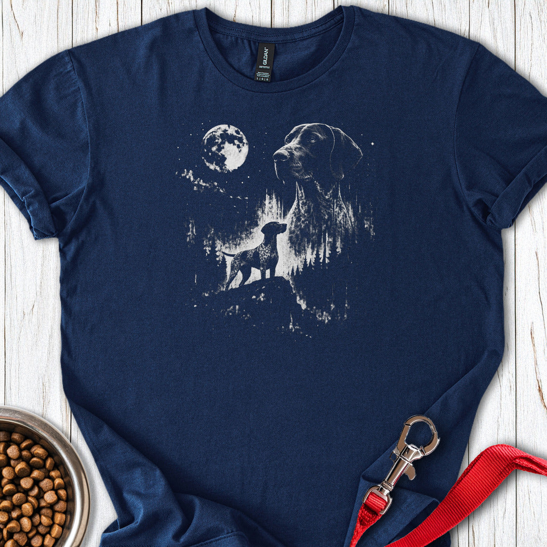 German Shorthaired Pointer Moon Navy