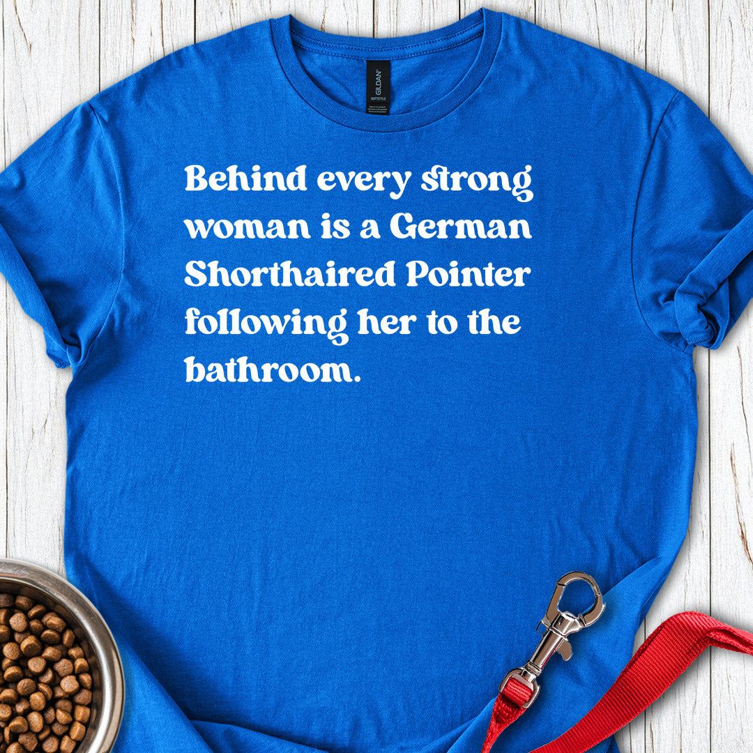 German Shorthaired Pointer Strong Woman Royal