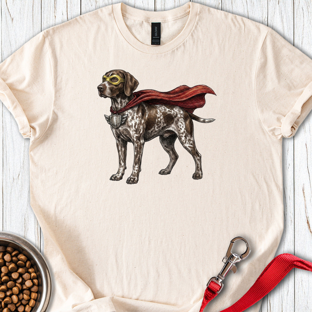 German Shorthaired Pointer Superhero Natural