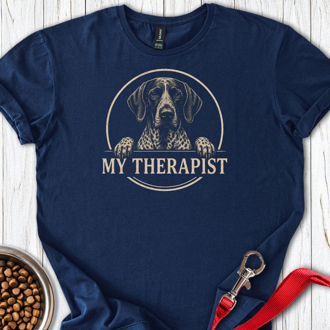 German Shorthaired Pointer Therapist Navy