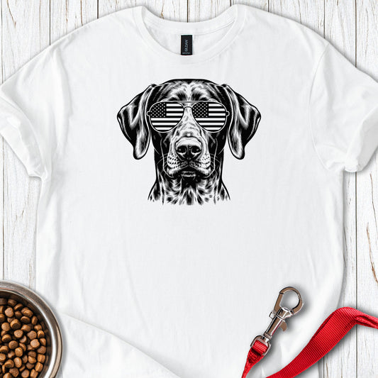 German Shorthaired Pointer USA White