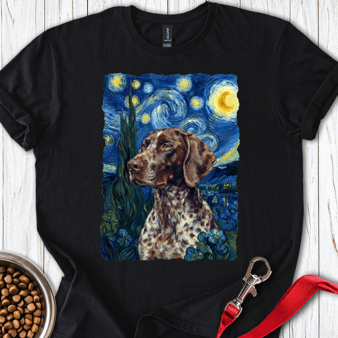 German Shorthaired Pointer Van Gogh Black
