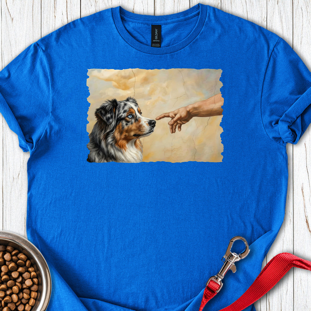 God Creates Australian Shepherd — Royal