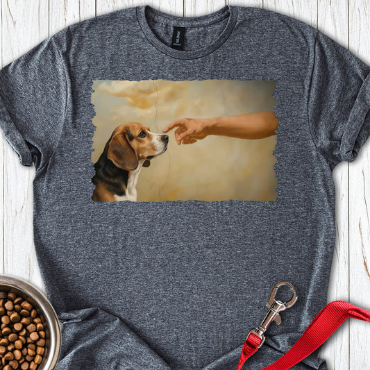 God Creates Beagle — Dark Heather