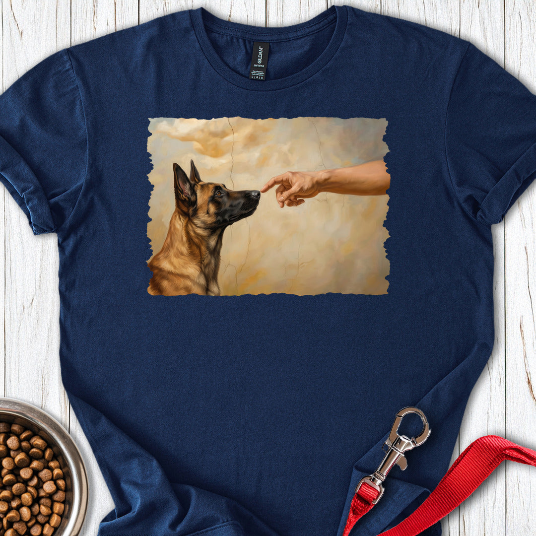 God Creates Belgian Malinois Navy