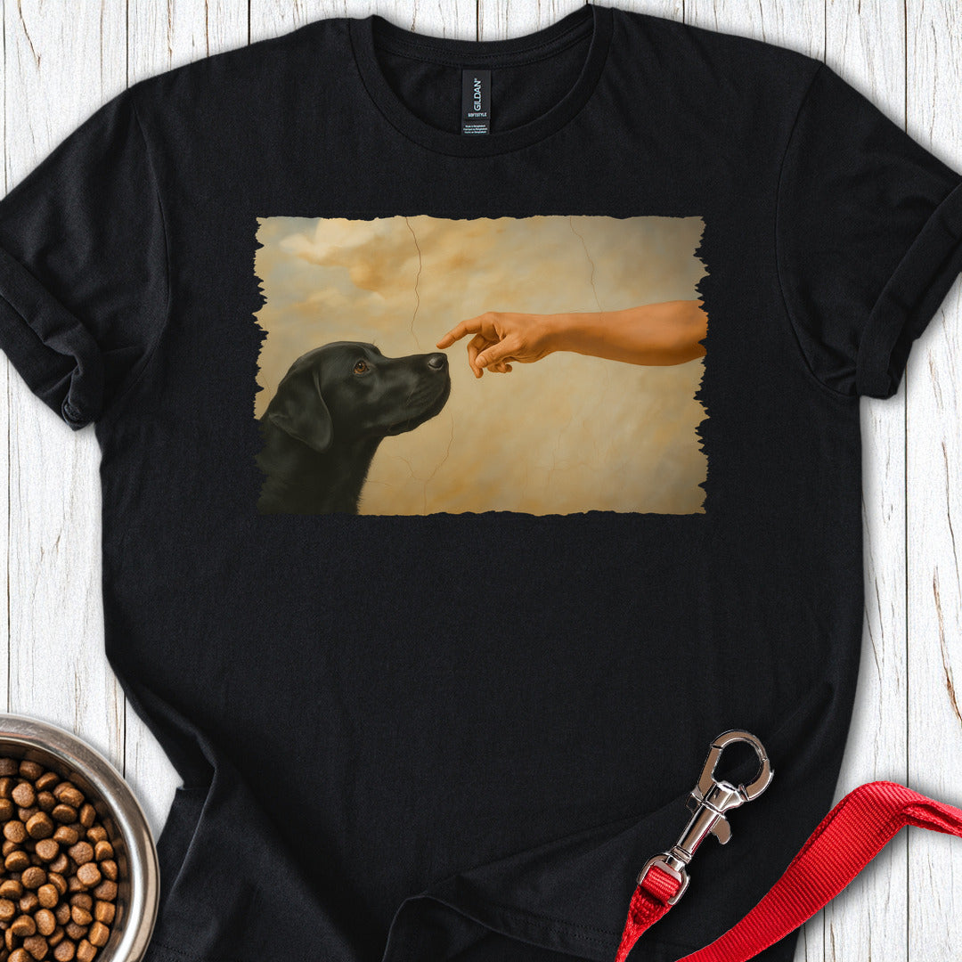 God Creates Black Lab Black