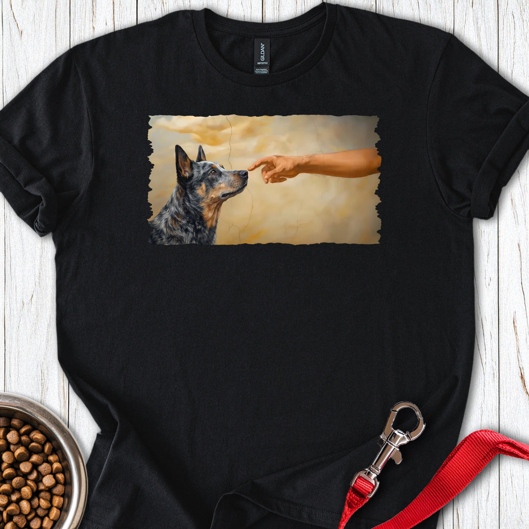 God Creates Blue Heeler Black