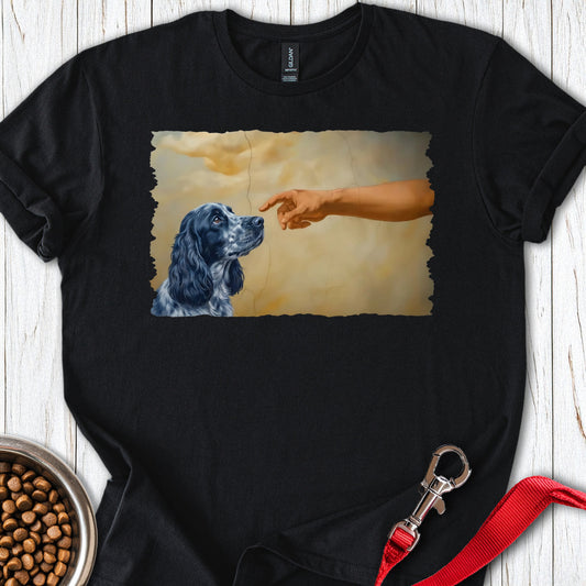 God Creates Blue Roan Cocker Spaniel Black