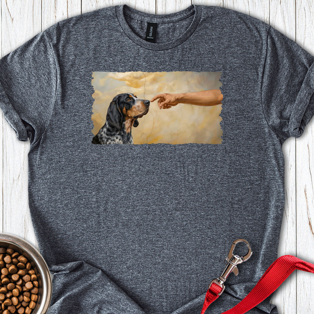 God Creates Bluetick Coonhound Dark Heather