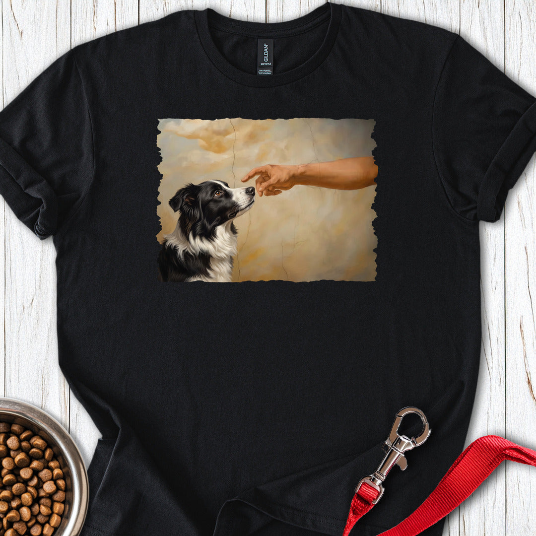 God Creates Border Collie — Black