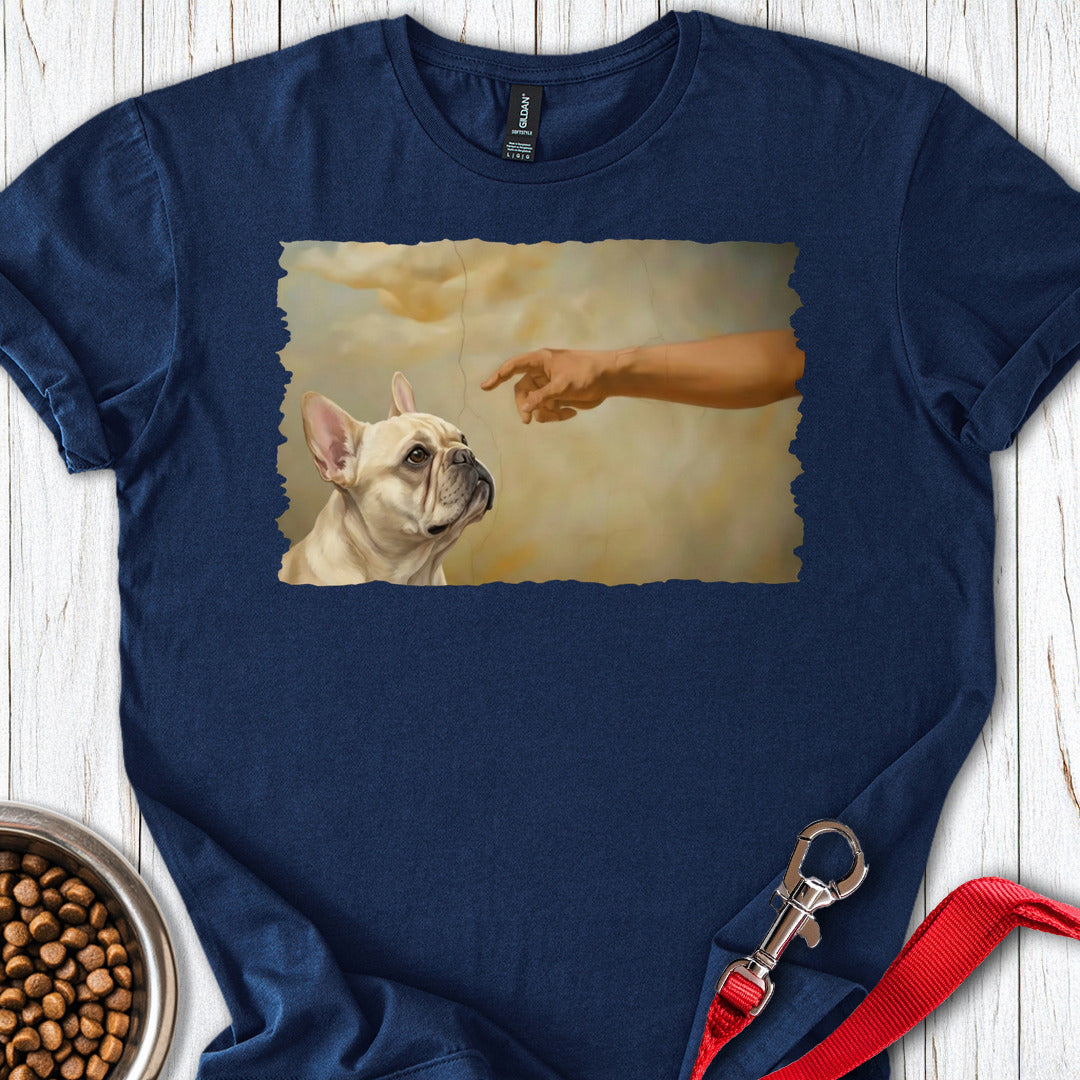 God Creates Cream French Bulldog Navy