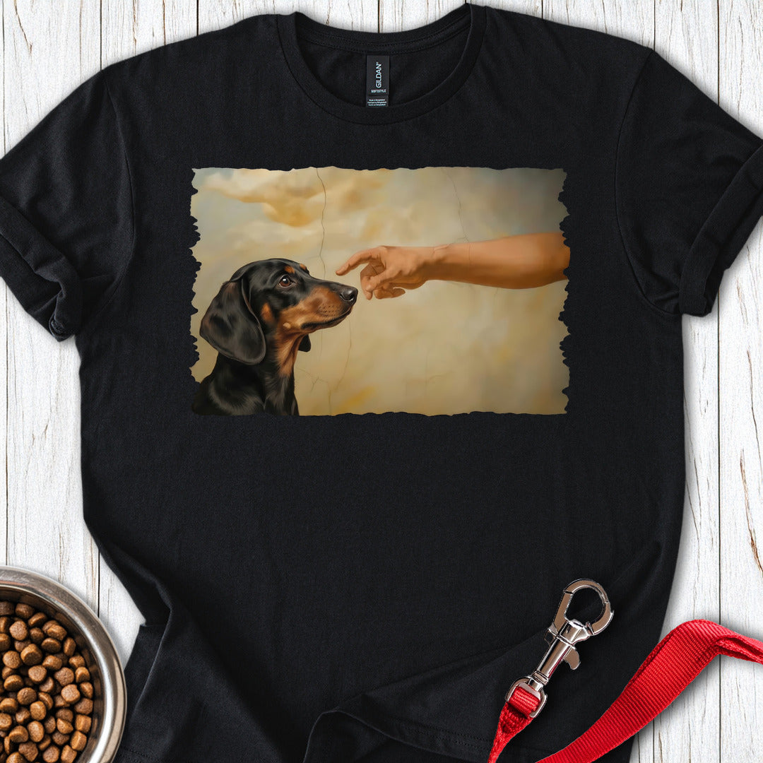 God Creates Dachshund Black