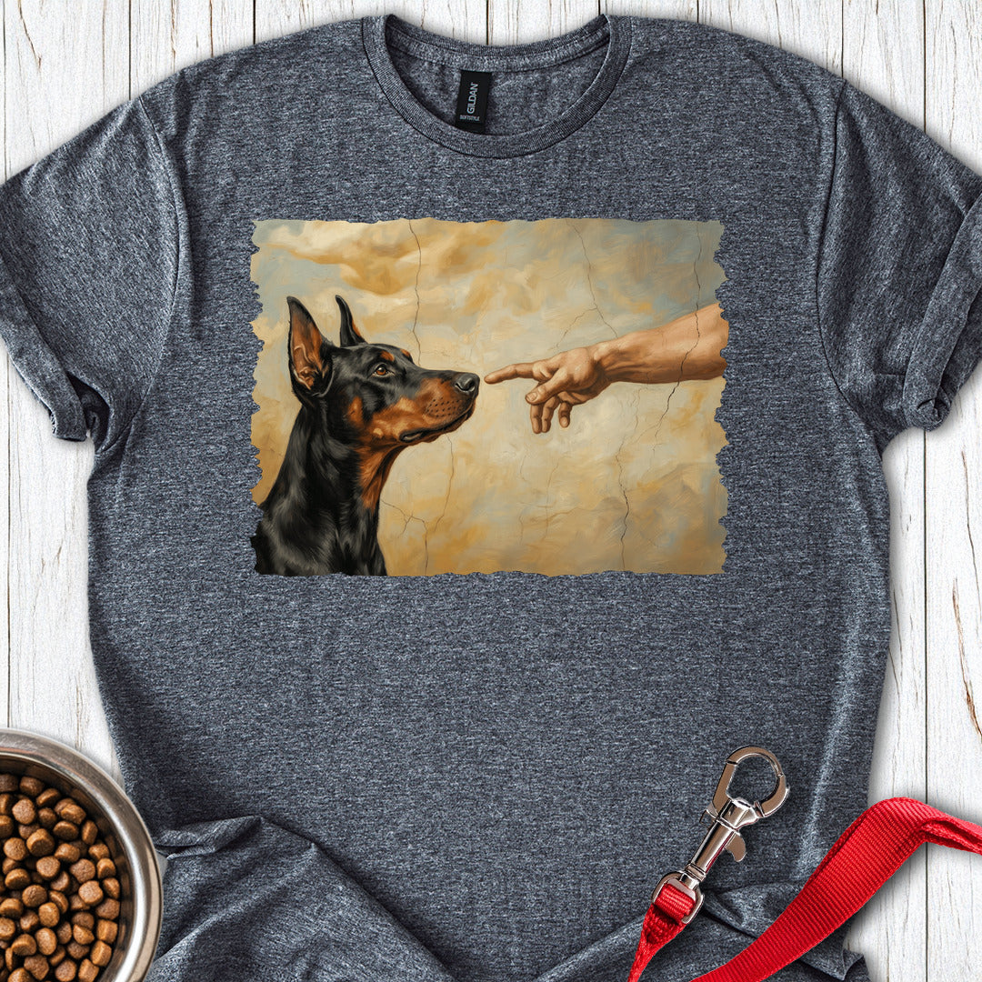 God Creates Dobermann Pinscher — Dark Heather
