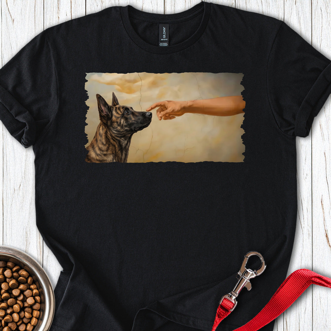 God Creates Dutch Shepherd — Black