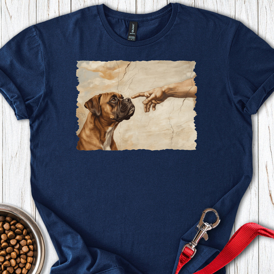 God Creates Fawn Boxer — Navy