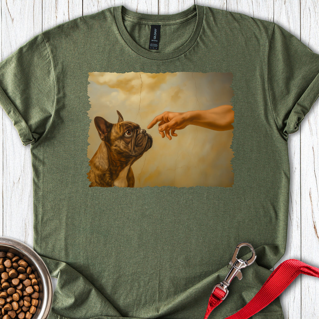God Creates Frenchie Military Green