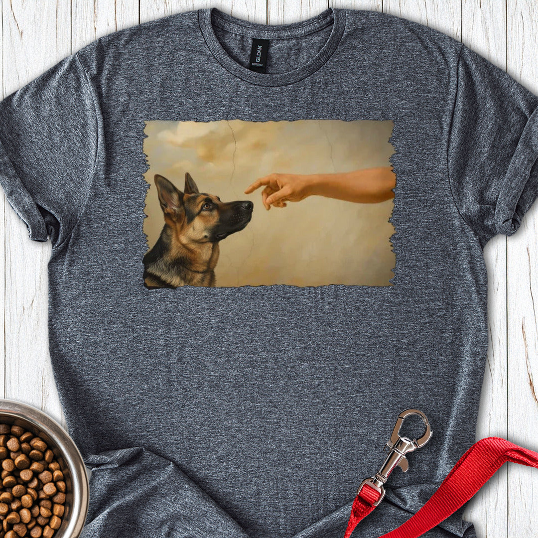 God Creates German Shepherd Dark Heather