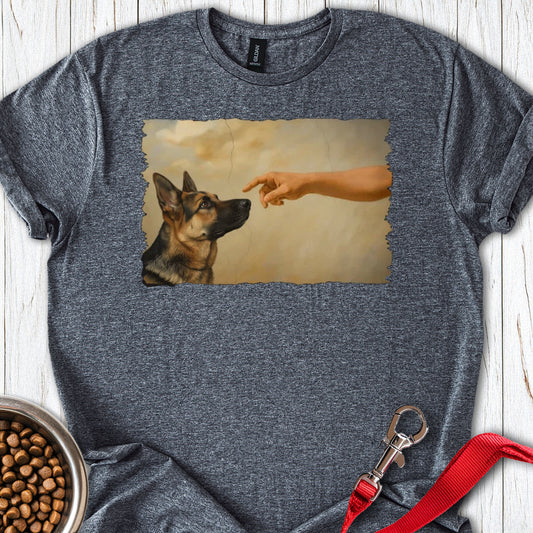 God Creates German Shepherd Dark Heather