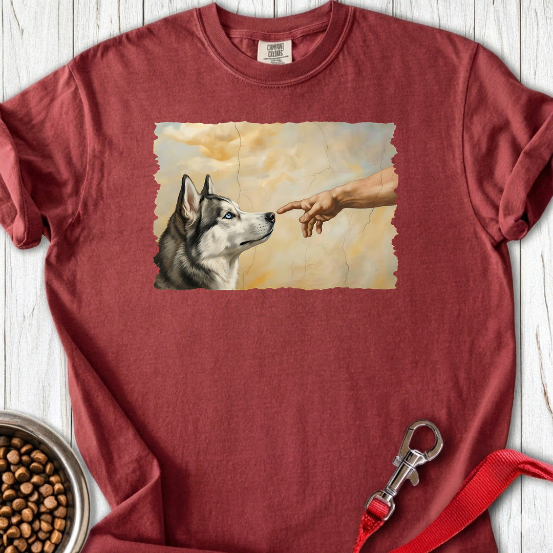 God Creates Husky Premium Tee Brick