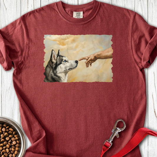 God Creates Husky Premium Tee Brick