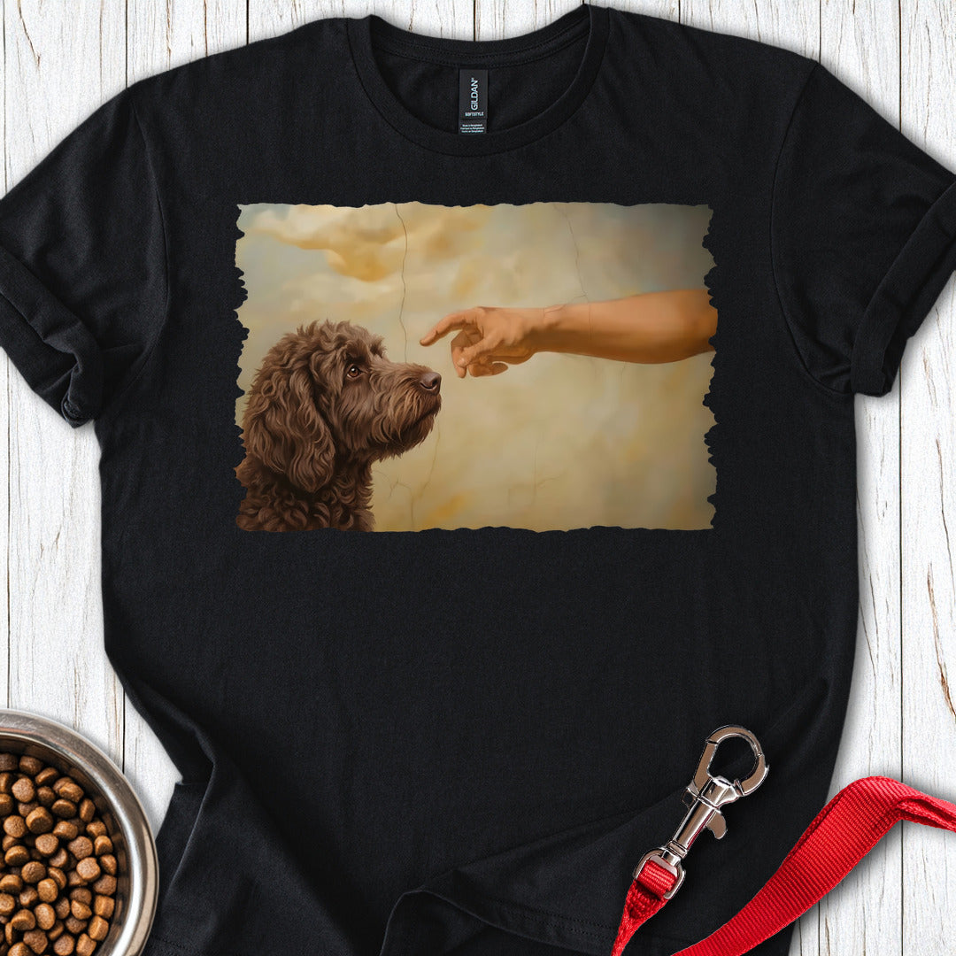God Creates Labradoodle Black