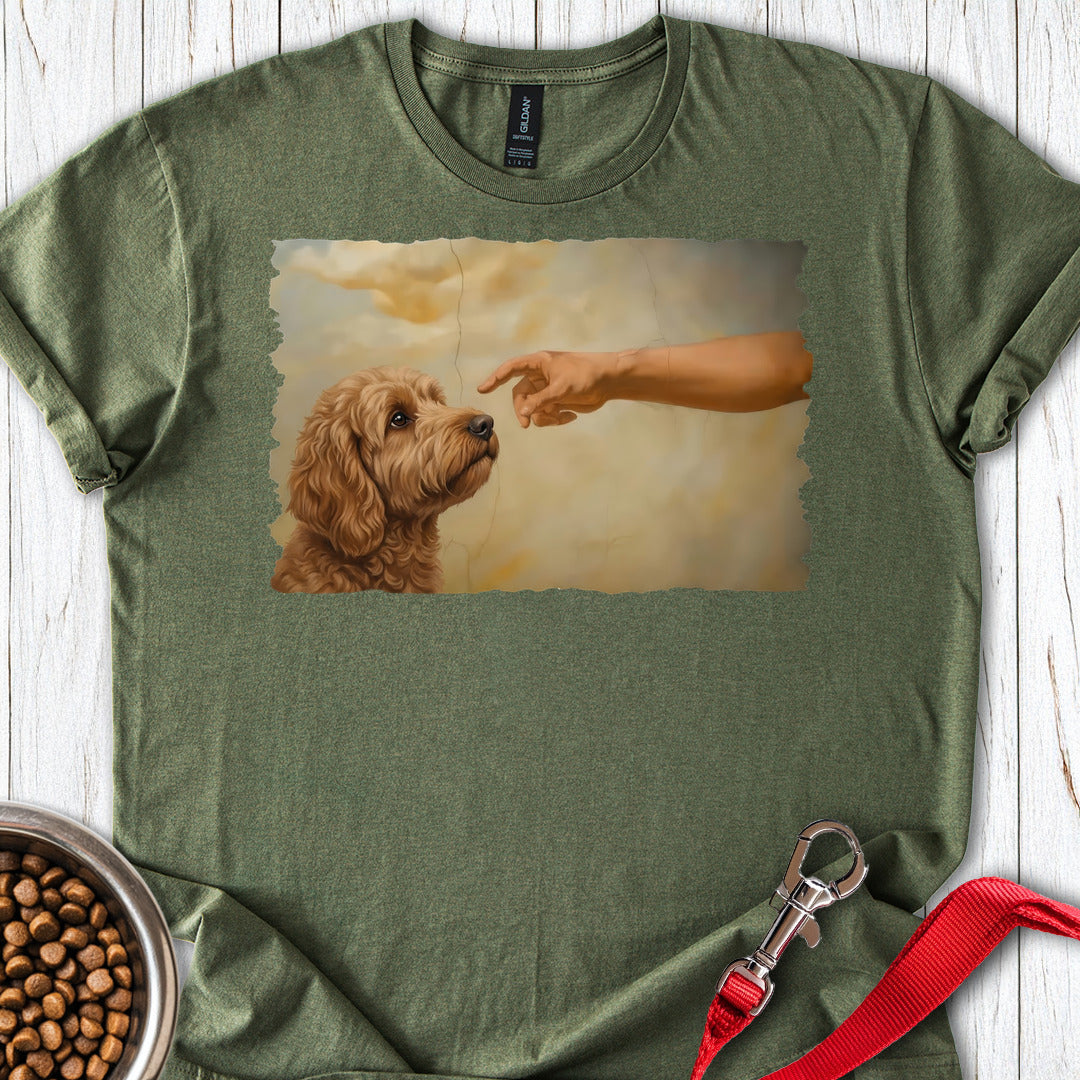 God Creates Labradoodle Military Green