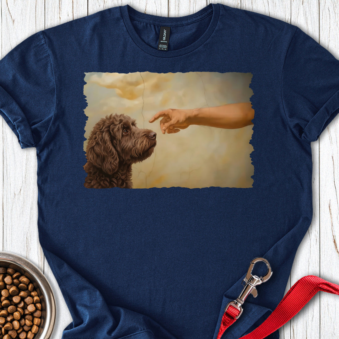 God Creates Labradoodle Navy