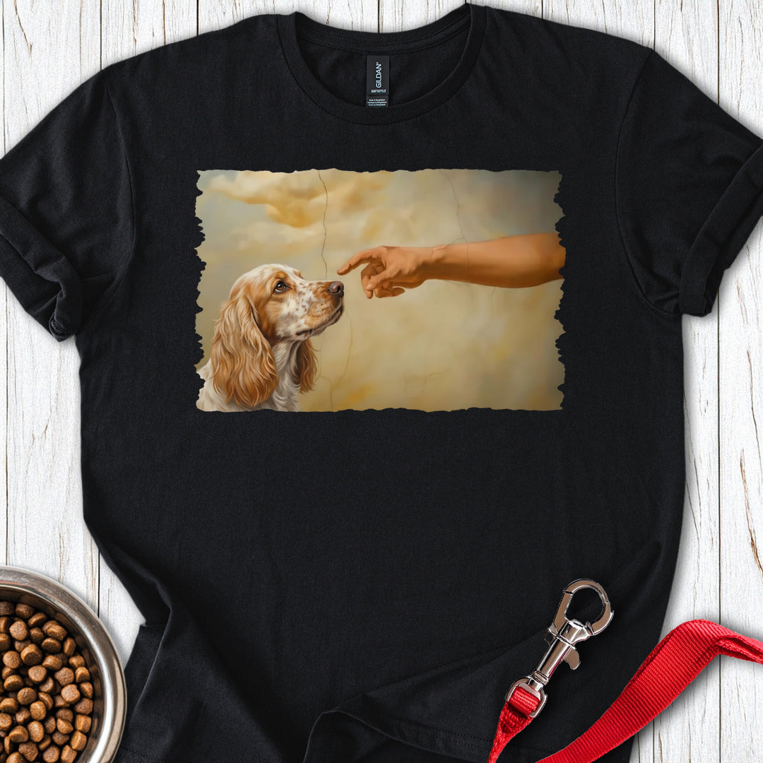 God Creates Lemon Roan Cocker Spaniel Black