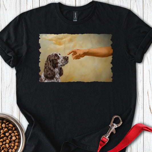 God Creates Liver Roan Cocker Spaniel Black