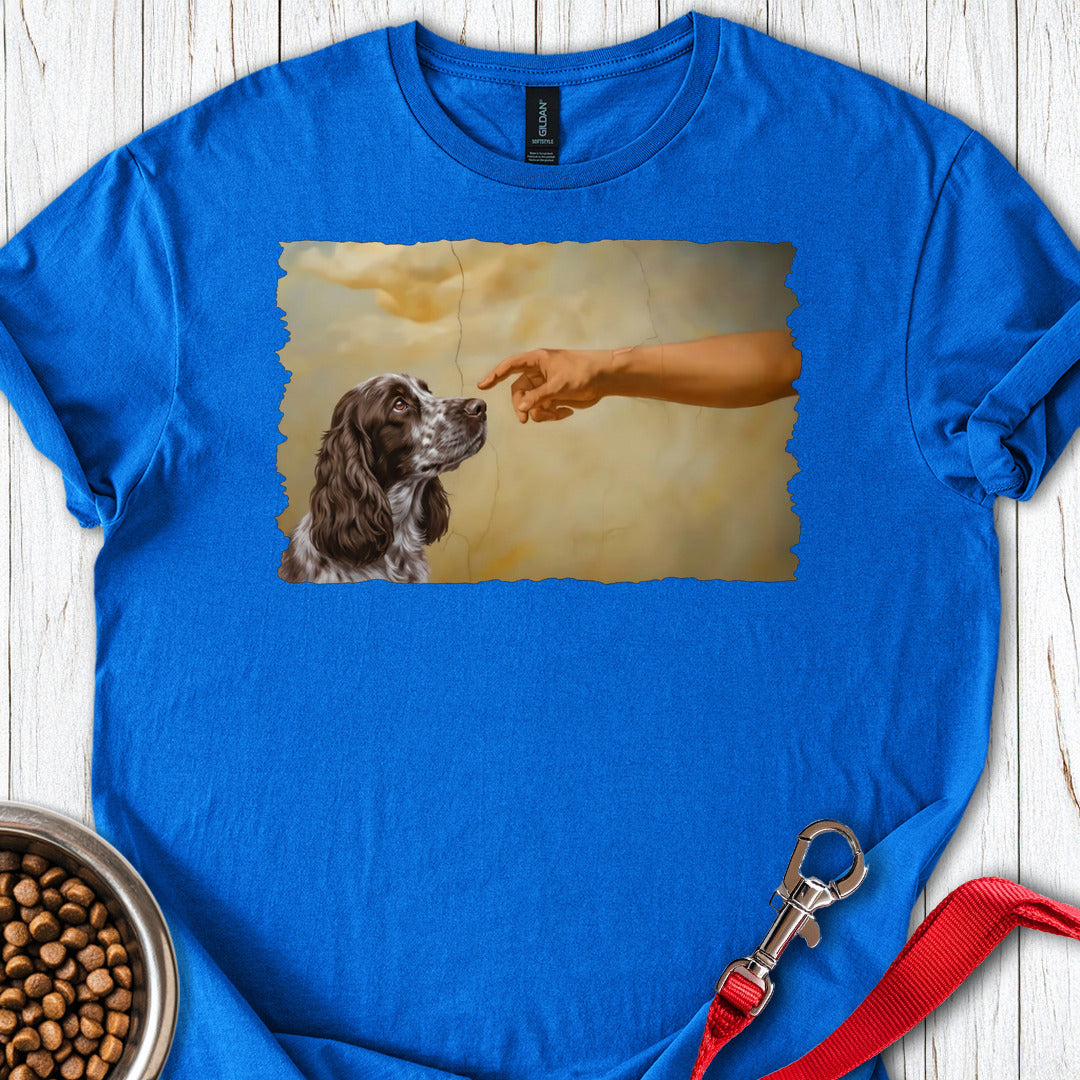 God Creates Liver Roan Cocker Spaniel Royal