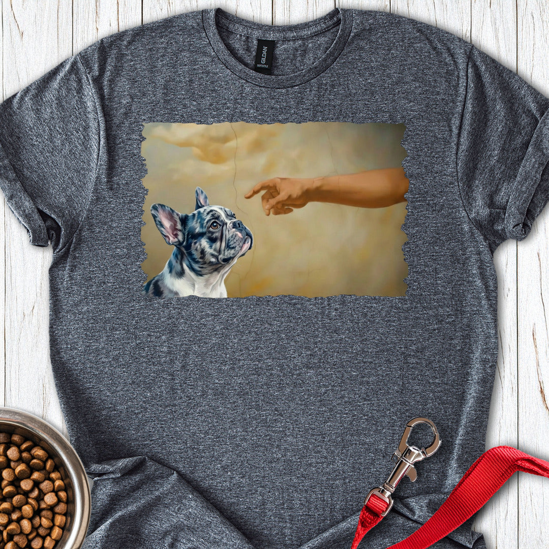 God Creates Merle French Bulldog Dark Heather