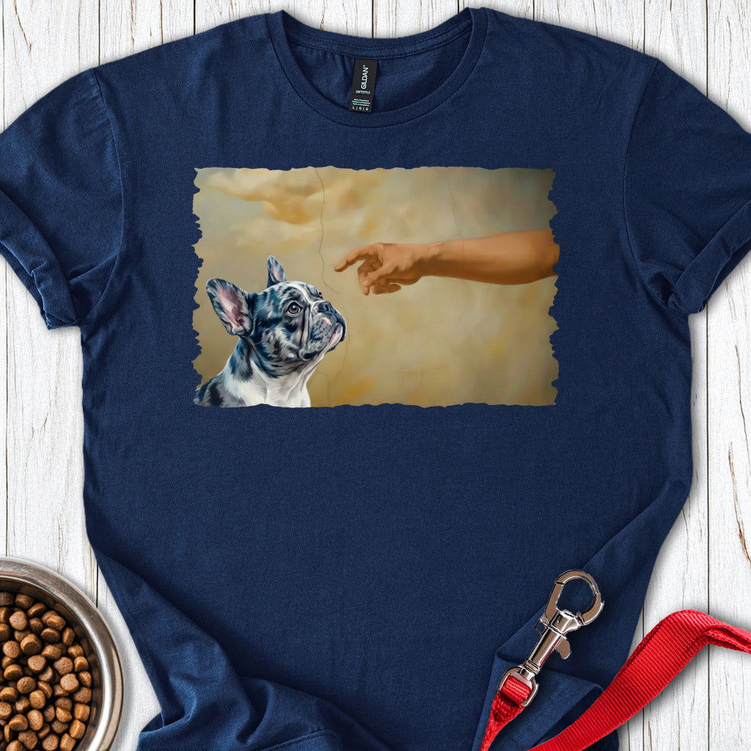 God Creates Merle French Bulldog Navy