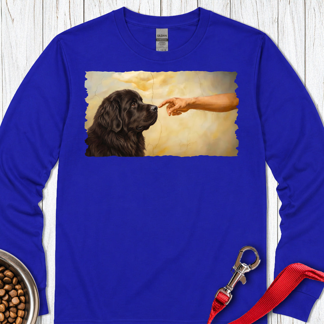 God Creates Newfoundland Long Sleeve — Royal