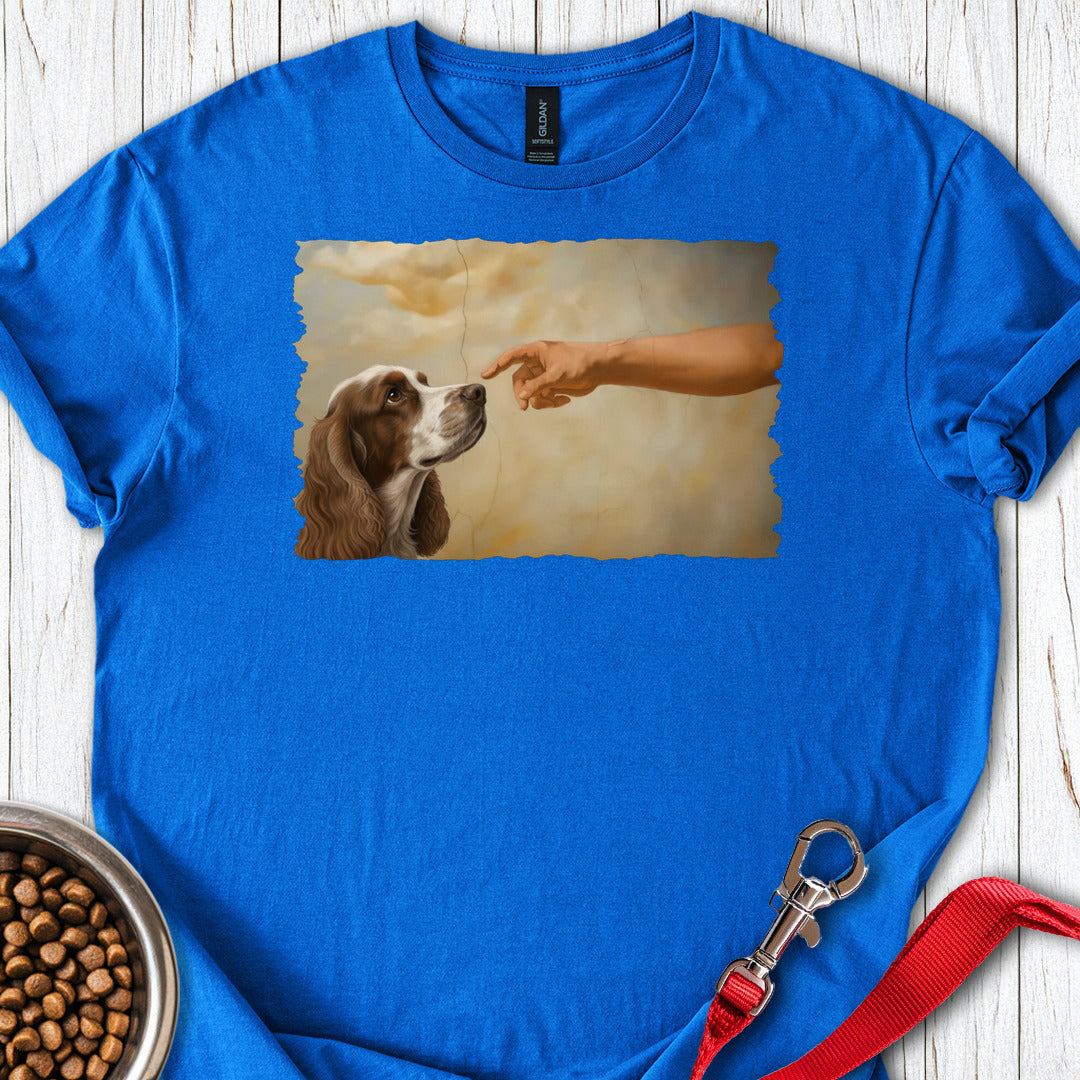 God Creates Orange White Cocker Spaniel Royal