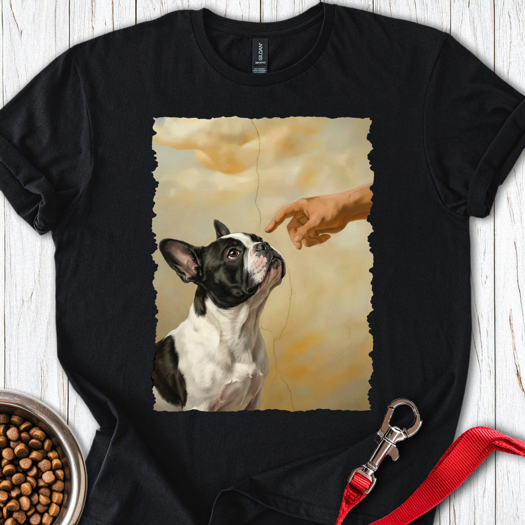 God Creates Piebald French Bulldog Black