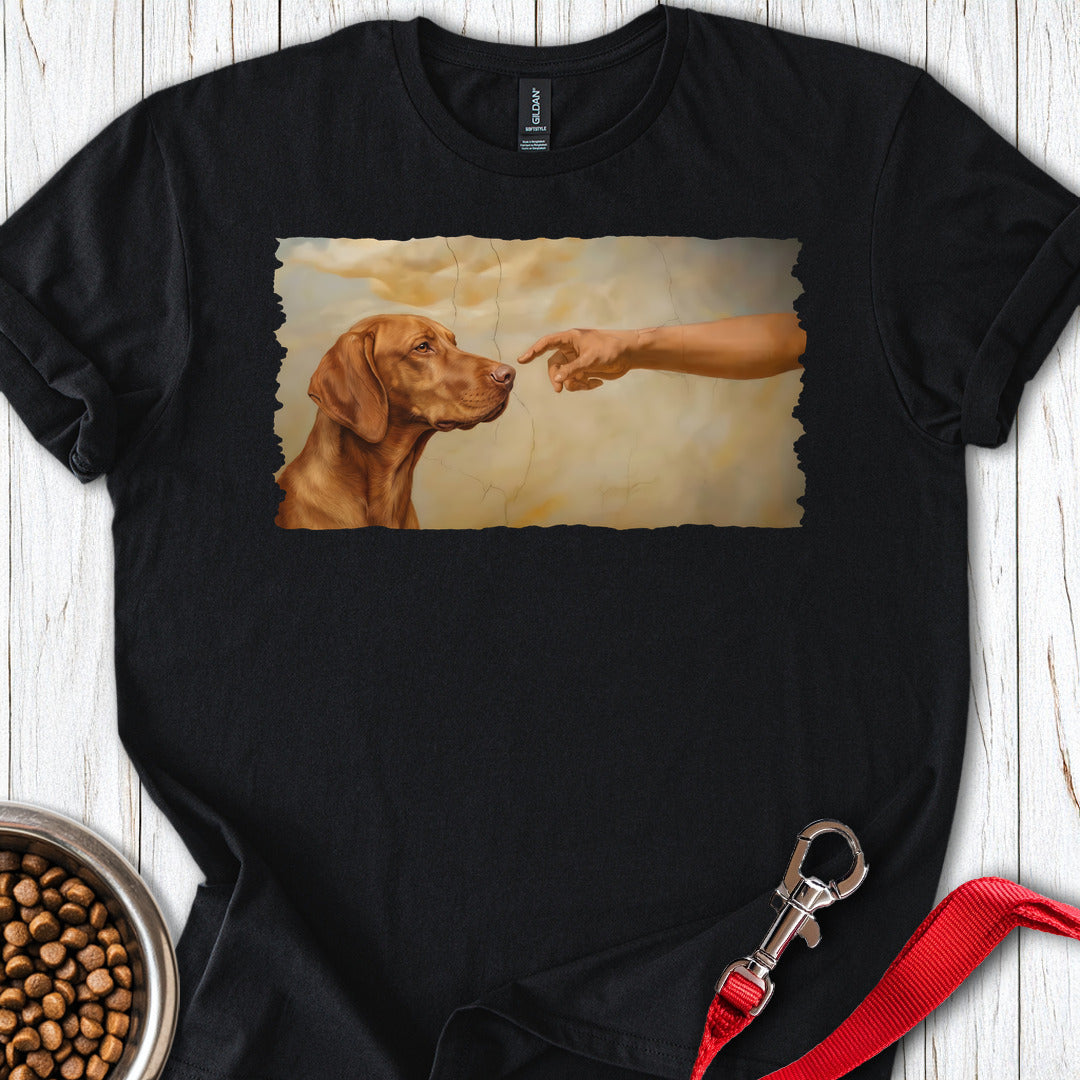 God Creates Vizsla Black