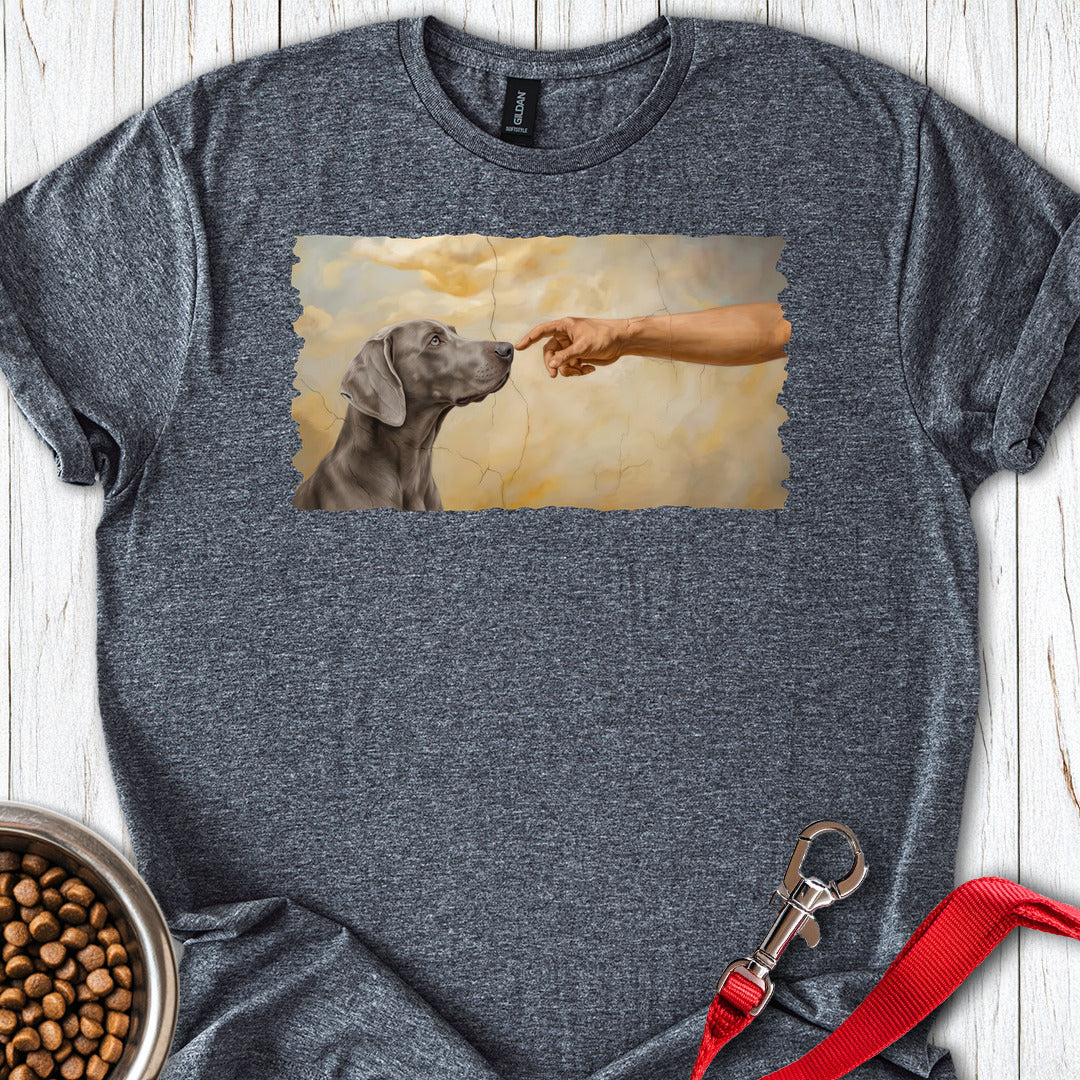 God Creates Weimaraner — Dark Heather