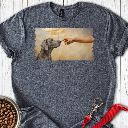 God Creates Weimaraner — Dark Heather