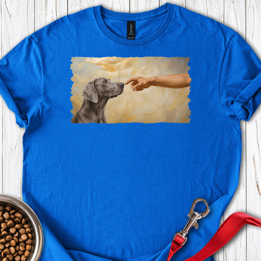 God Creates Weimaraner — Royal