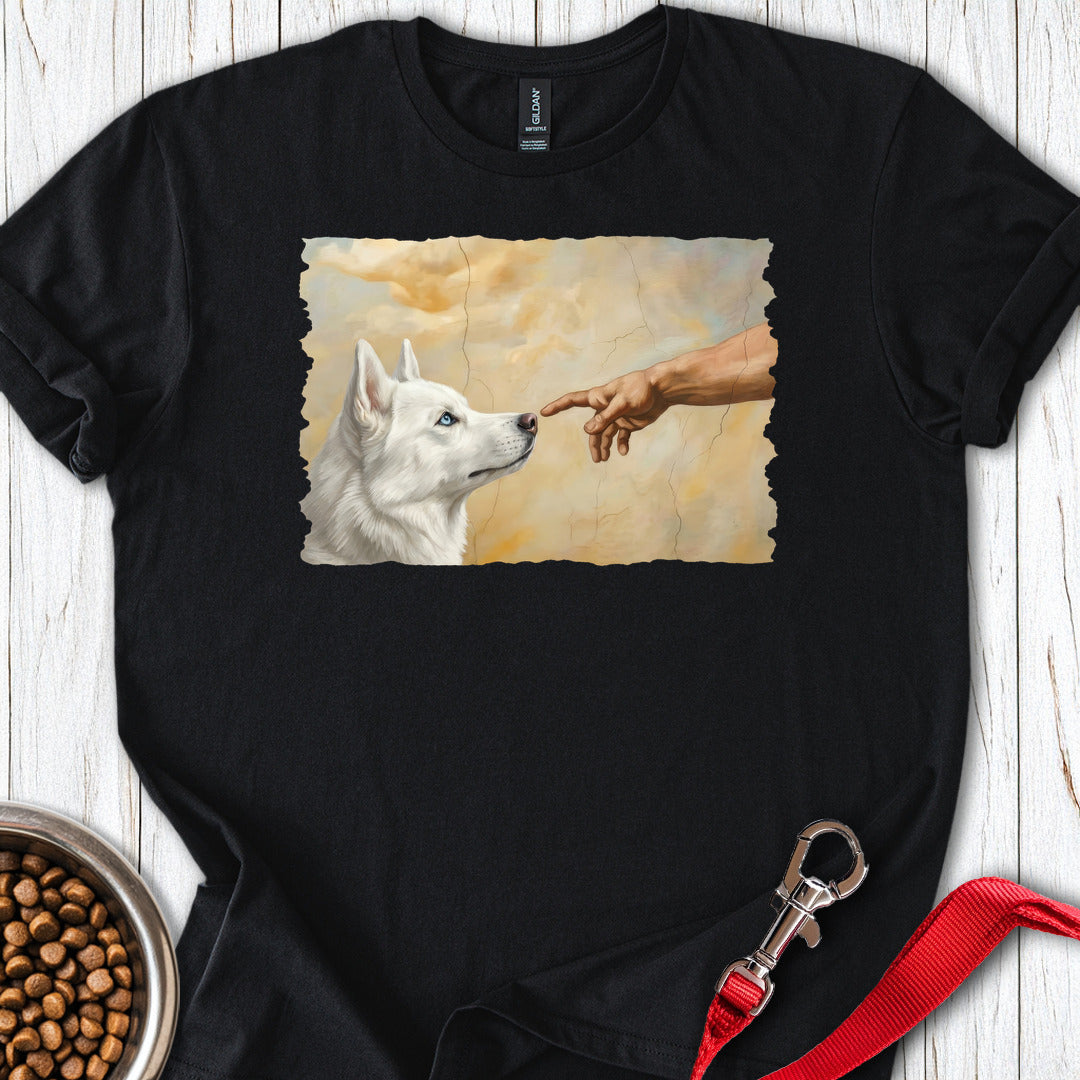 God Creates White Husky Black