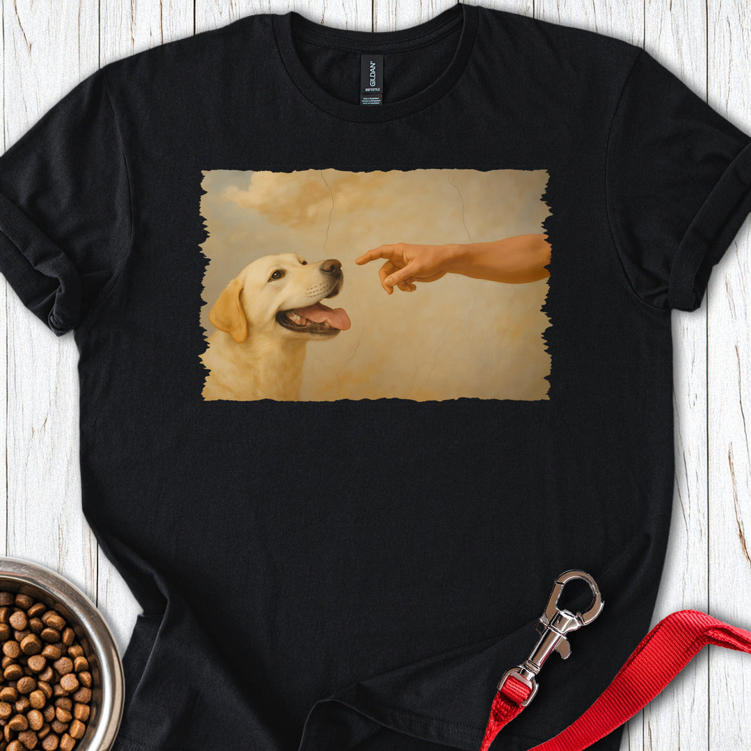 Gods Creates Yellow Lab Black