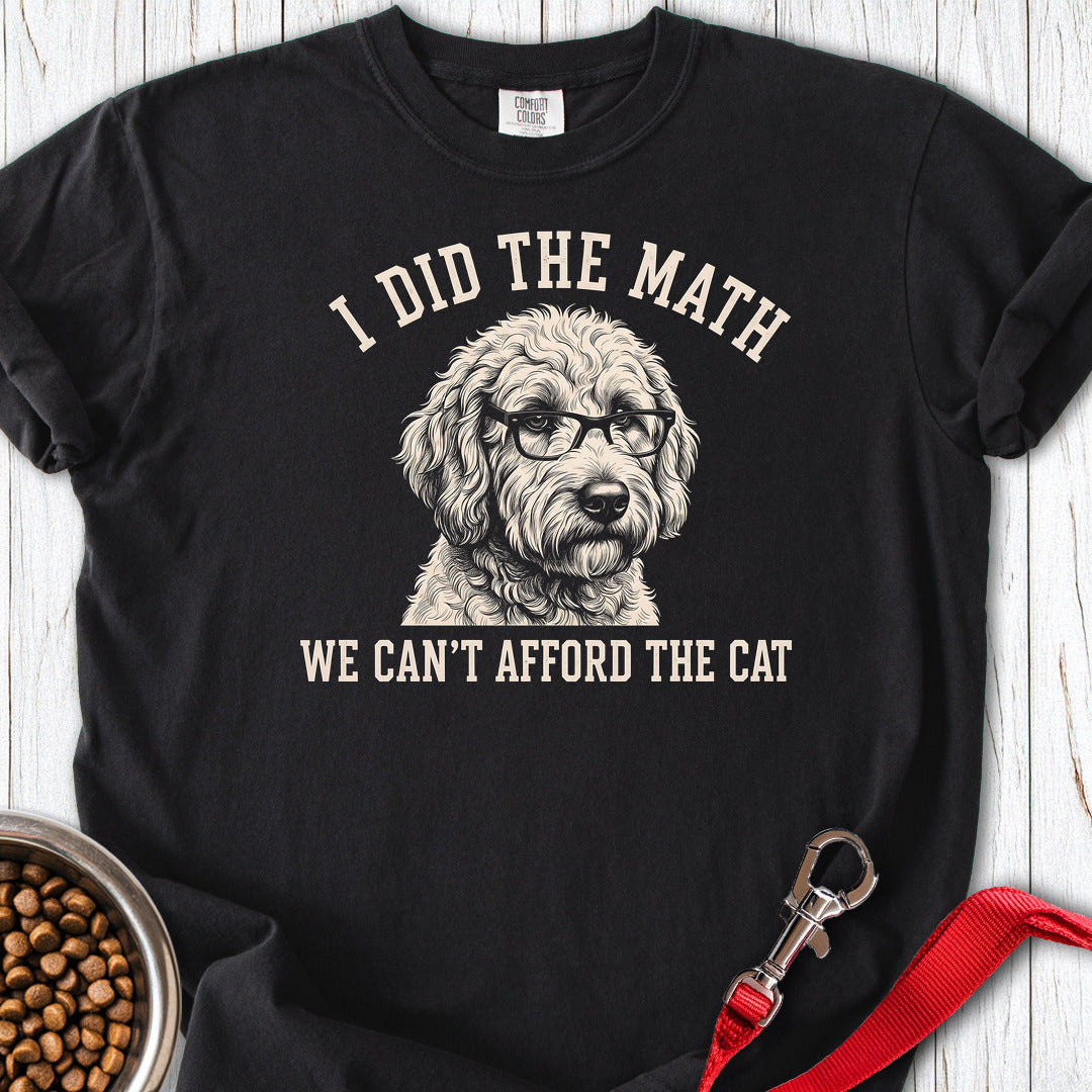 Golden Doodle Ban The Cat Premium Tee — Black