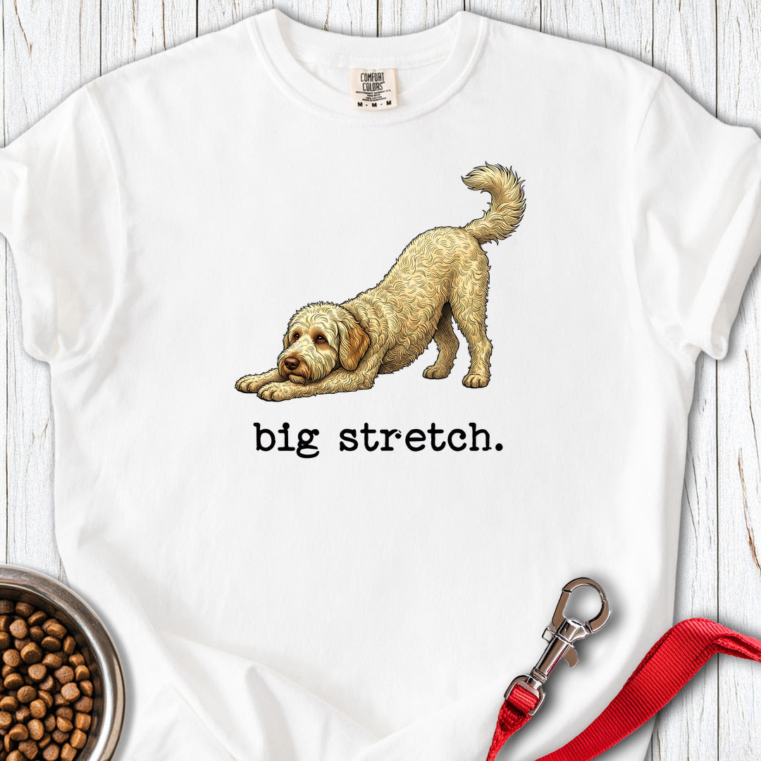 Golden Doodle Big Stretch Premium Tee — White