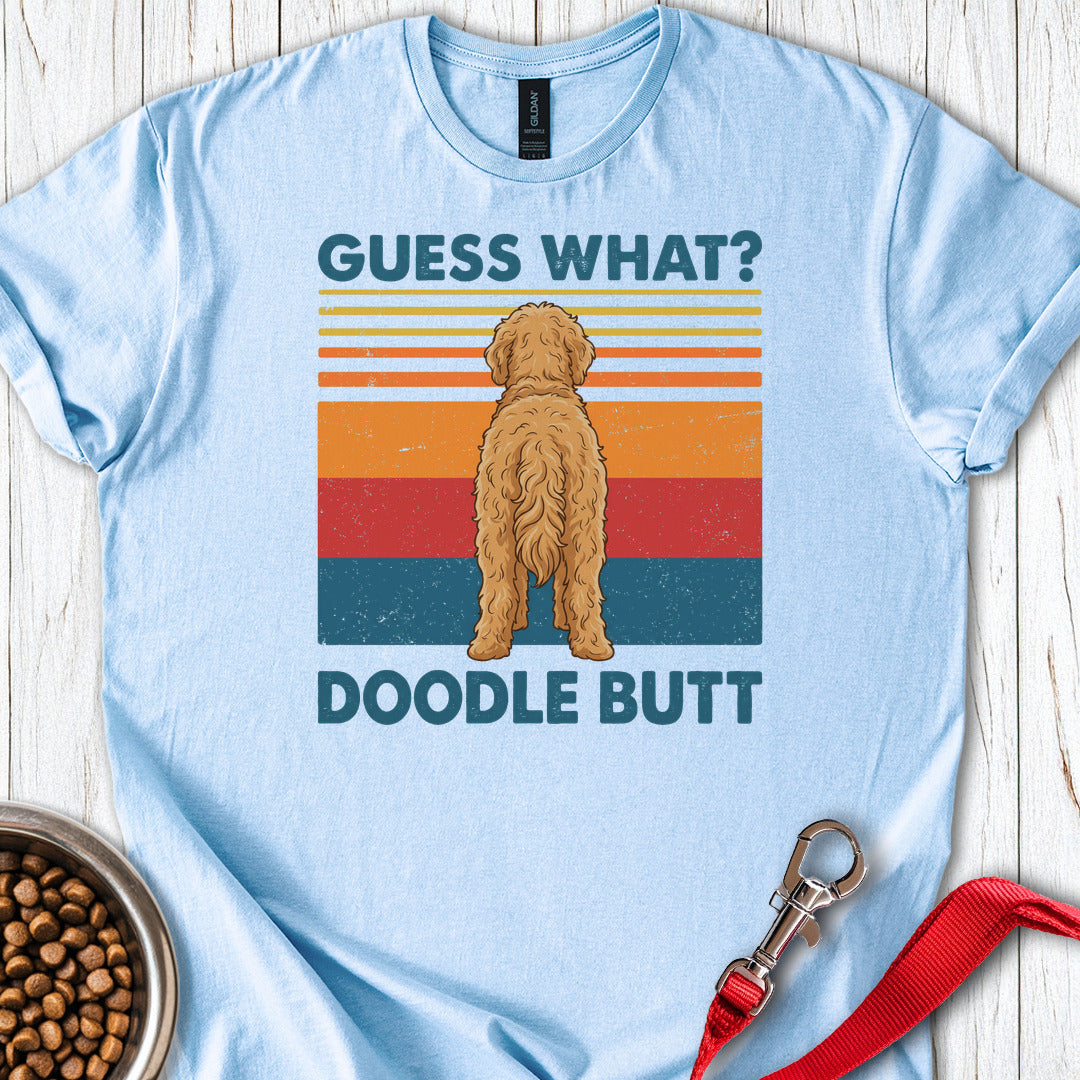 Golden Doodle Butt Light Blue