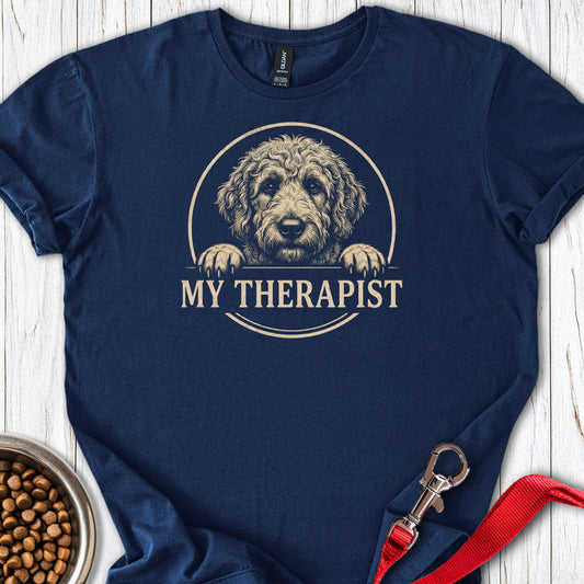 Golden Doodle Therapist Navy